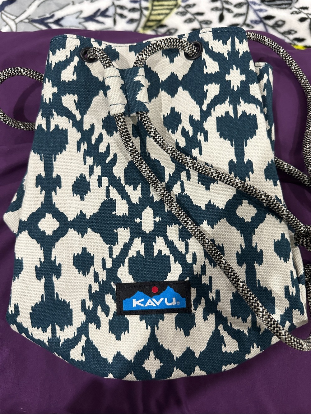 Kavu Drawstring Bucket Crossbody